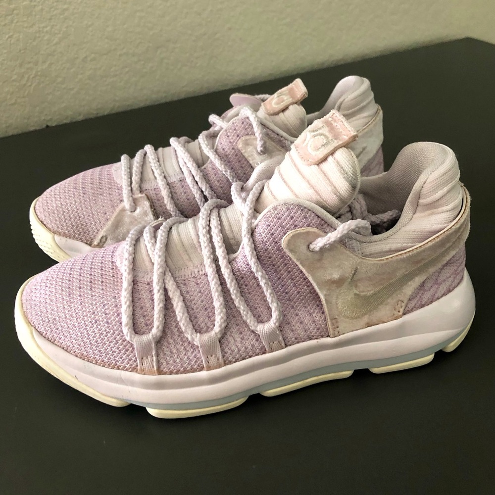 Nike KD10 Aunt Pearl (rare!) unisex kids (size 13c)